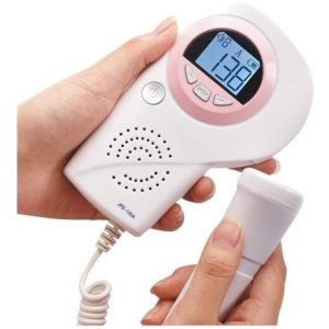 Doppler Fetal 3.0 Mhz, Port. Pantalla Lcd Blanca Color Blanco Homecare Jpd-100a