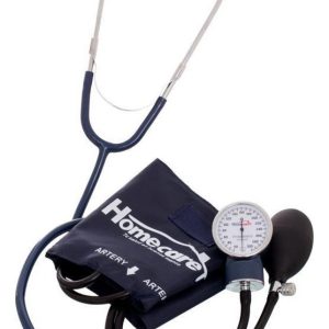Kit Baumanometro Con Estetoscopio Duplex 2600 - Homecare Color Azul Marino