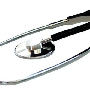 Estetoscopio Pediátrico Simple Homecare Manguera Látex 700 Color Negro