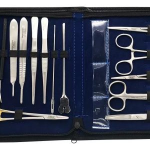 Estuche Disección Acero Inoxidable Premium 16pz Veterinario
