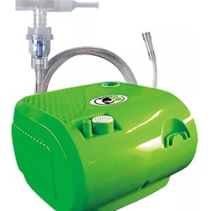 Nebulizador De Compresor Con Pistón Medineb 04 Verde Adulto