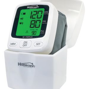 Monitor Presión Arterial Muñeca Batería Recargable Homecare Color Blanco