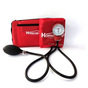 Baumanómetro Aneroide Homecare Maquinaria Japonesa 1000 Color Rojo