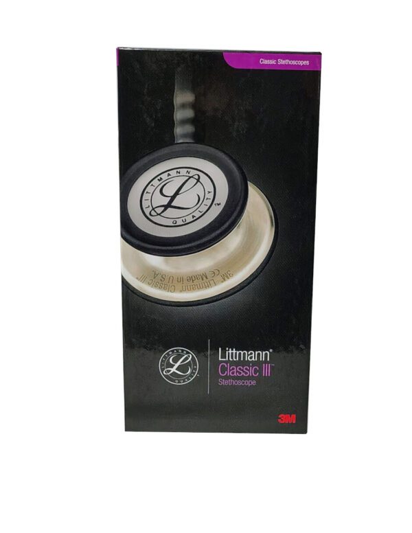 ESTETOSCOPIO ADULTO LITTMANN NEGRO BLACK EDITION - Imagen 2