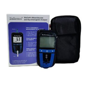 BIOHERMES GUCOA1C MEDIDOR DE GLUCOSA Y HEMOGLOBINA GLUCOSILADA