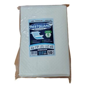 PAÑAL PREDOBLADO Y CUBRE CAMA