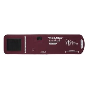 Welch Allyn FlexiPort - Puño para presión arterial, tamaño 12, adulto, reutilizable, sin tubos ni conectores; rango de 32-43 cm