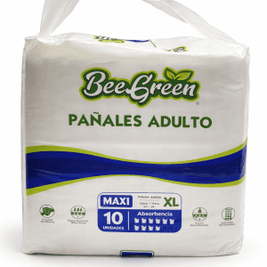 Pañales Para Adulto Absorbentes Y Cómodos Maxi - Beegreen - XL