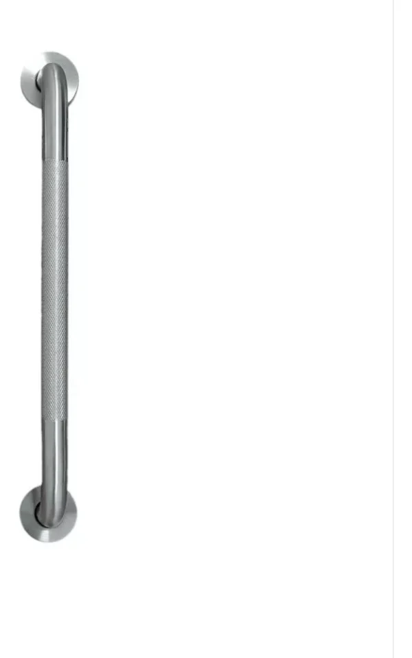 Barra Soporte Antiderrapante 12 Acero Inoxidable Mobicare Color Plateado