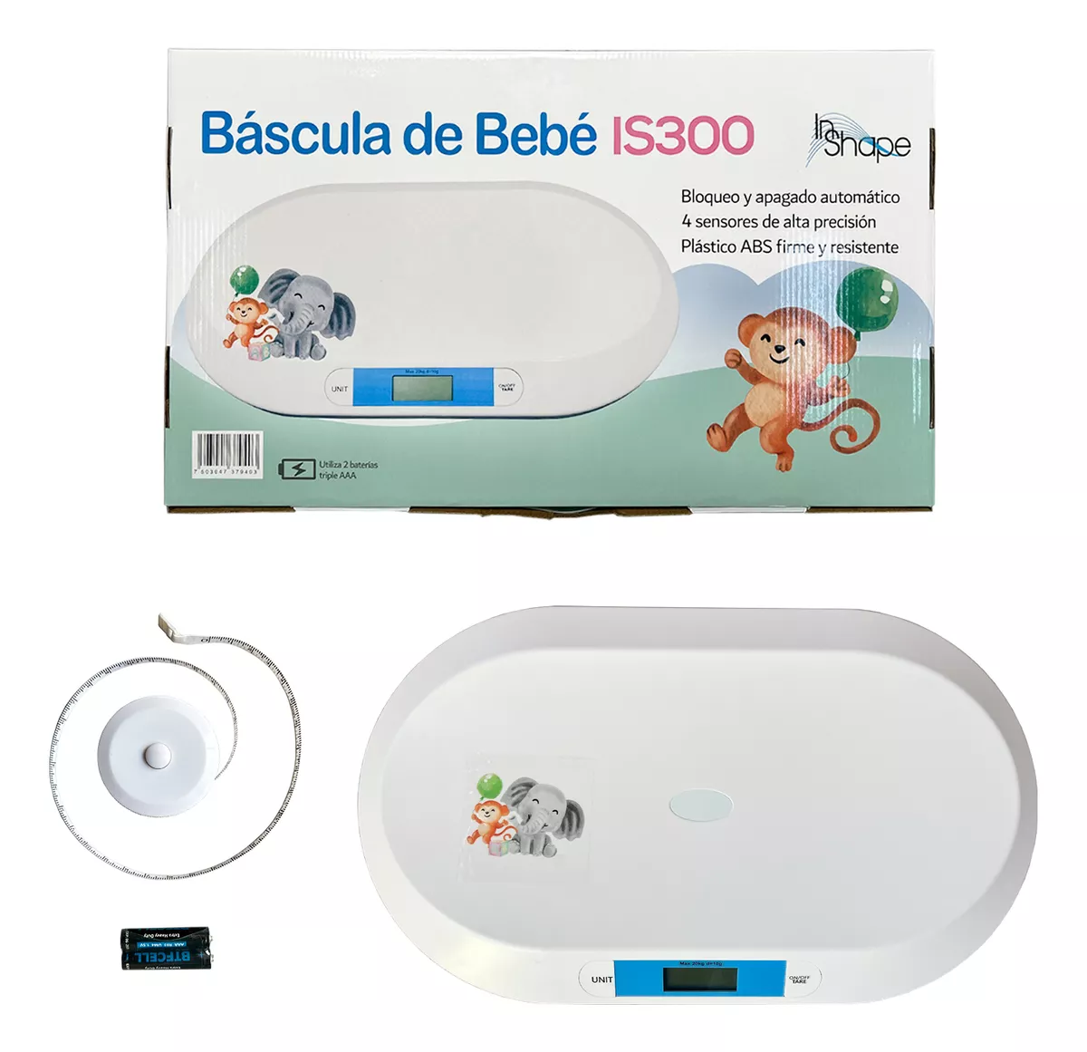 Bascula Pediatrica Digital Inshape Is300