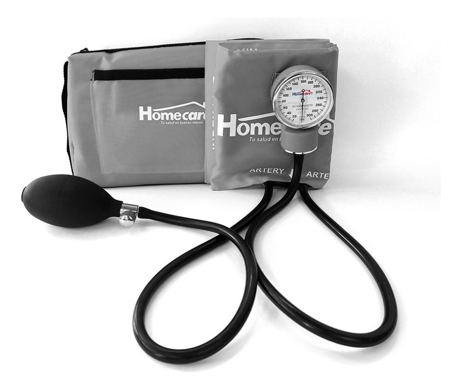 Kit Baumanómetro Aneroide Estetoscopio Duplex 2600 Homecare Color 2600_gri - Imagen 2