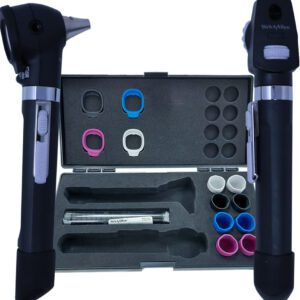 Welch Allyn 92880-BLK Pocketplus - Set de diagnóstico LED, color negro