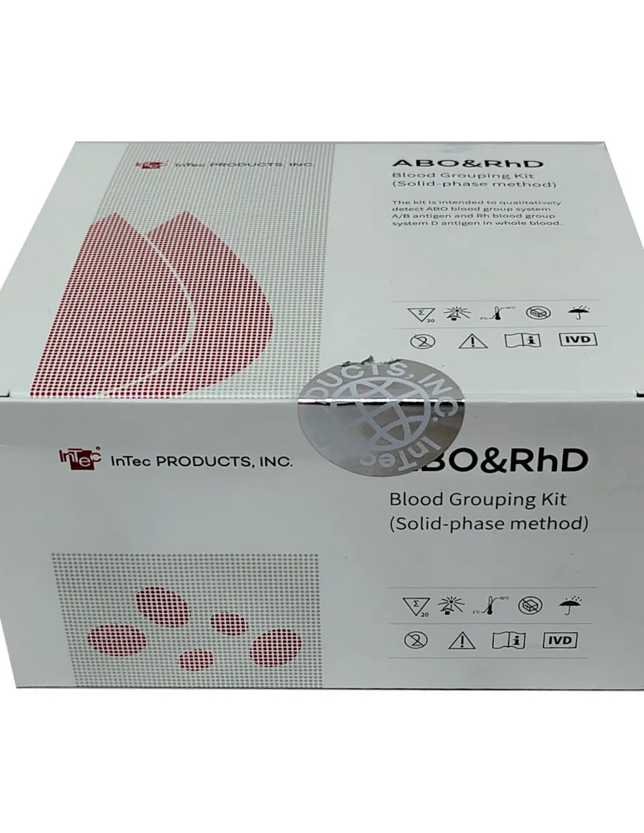 Prueba Rapida Para Detectar El Tipo Sanguineo Abo&rhd Intec