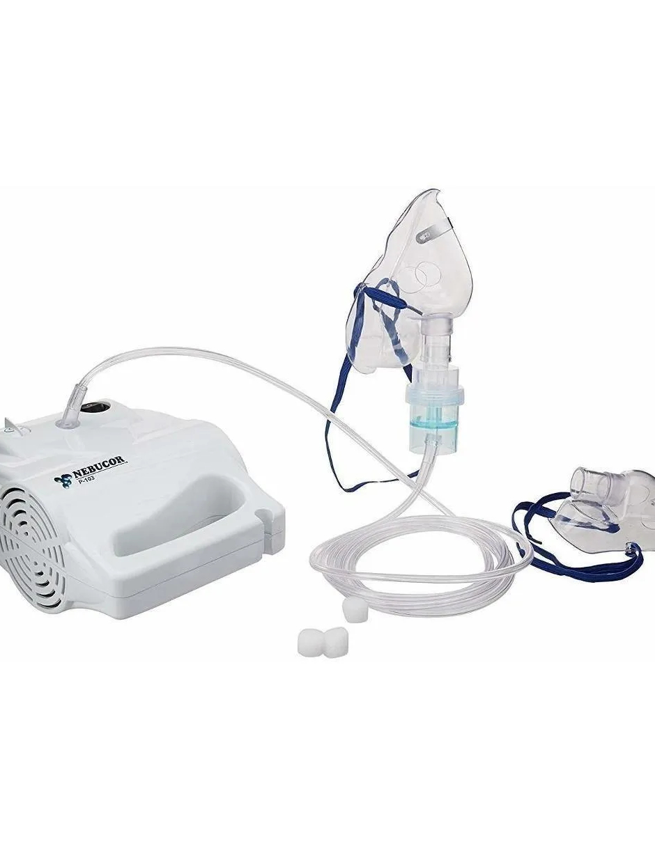 Nebulizador de compresor Nebucor P-103 blanco 127V - Imagen 3