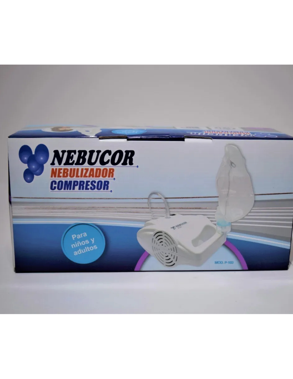 Nebulizador de compresor Nebucor P-103 blanco 127V