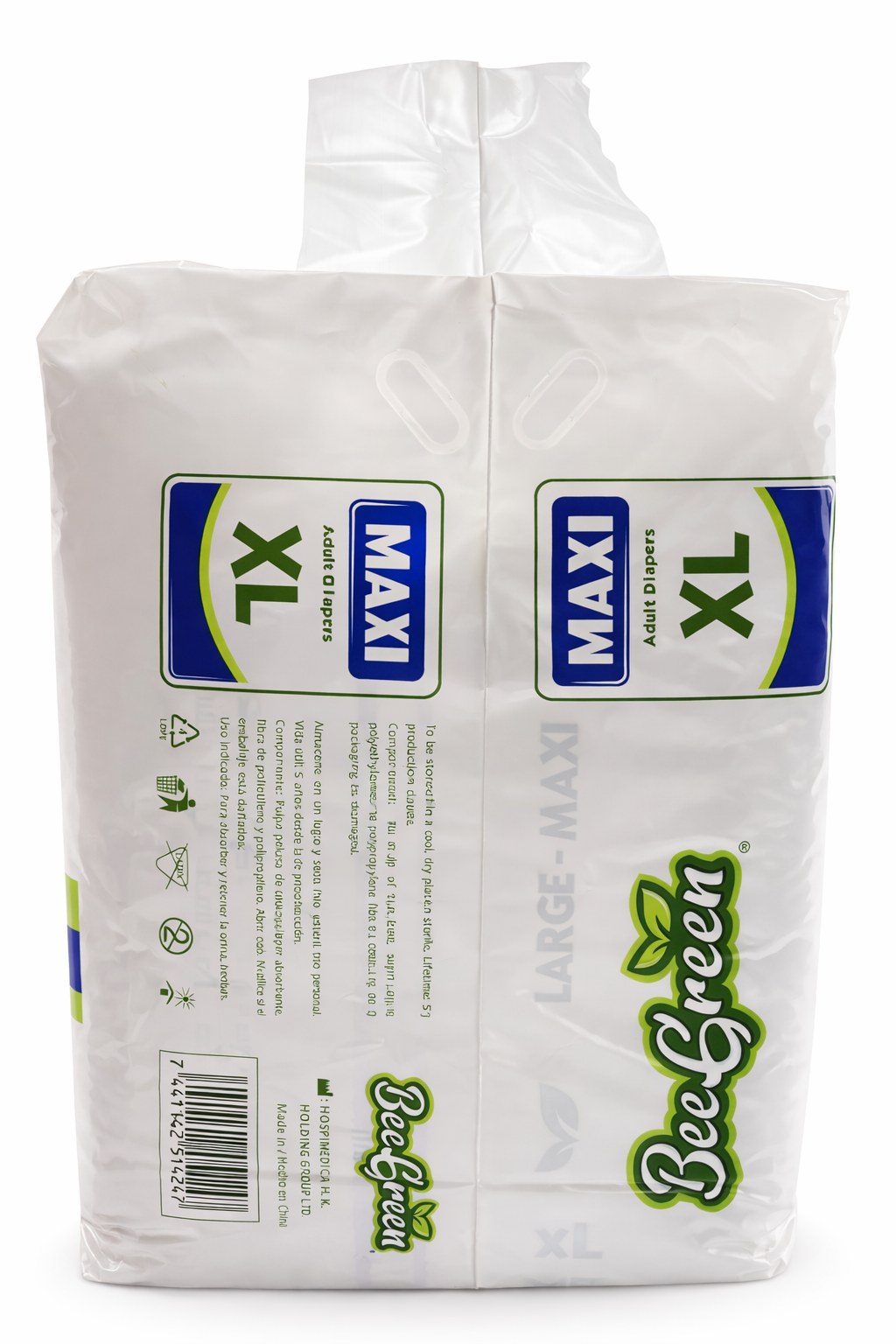 Pañales Para Adulto Absorbentes Y Cómodos Maxi - Beegreen - Imagen 2
