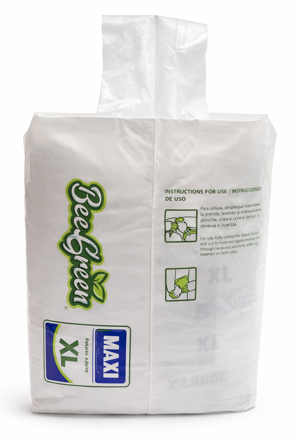 Pañales Para Adulto Absorbentes Y Cómodos Maxi - Beegreen - Imagen 3