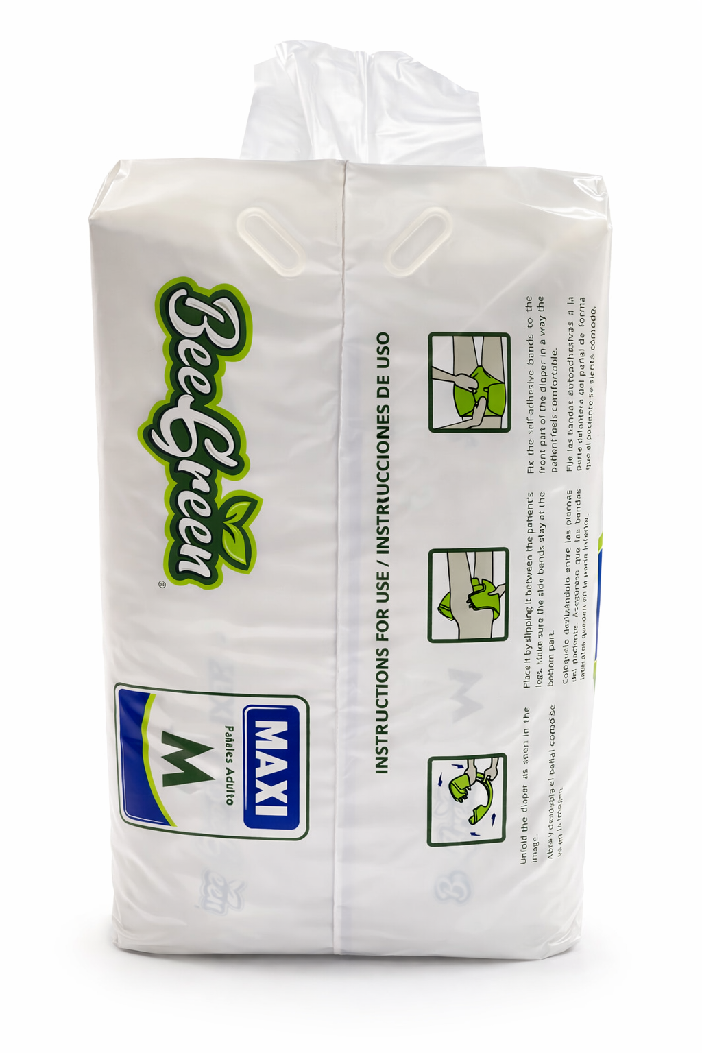 Pañales Para Adulto Absorbentes Y Cómodos Maxi - Beegreen - Imagen 10
