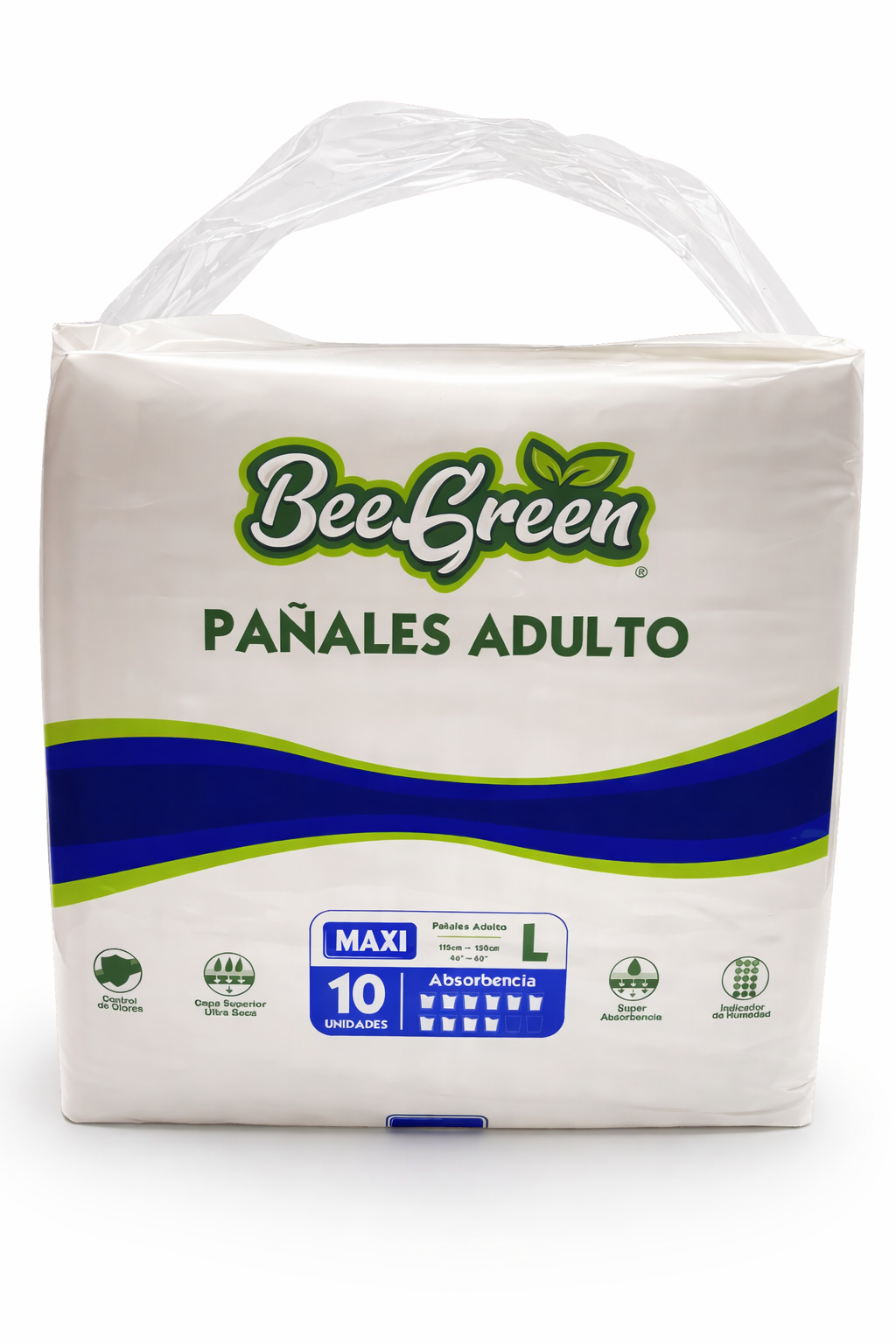 Pañales Para Adulto Absorbentes Y Cómodos Maxi - Beegreen