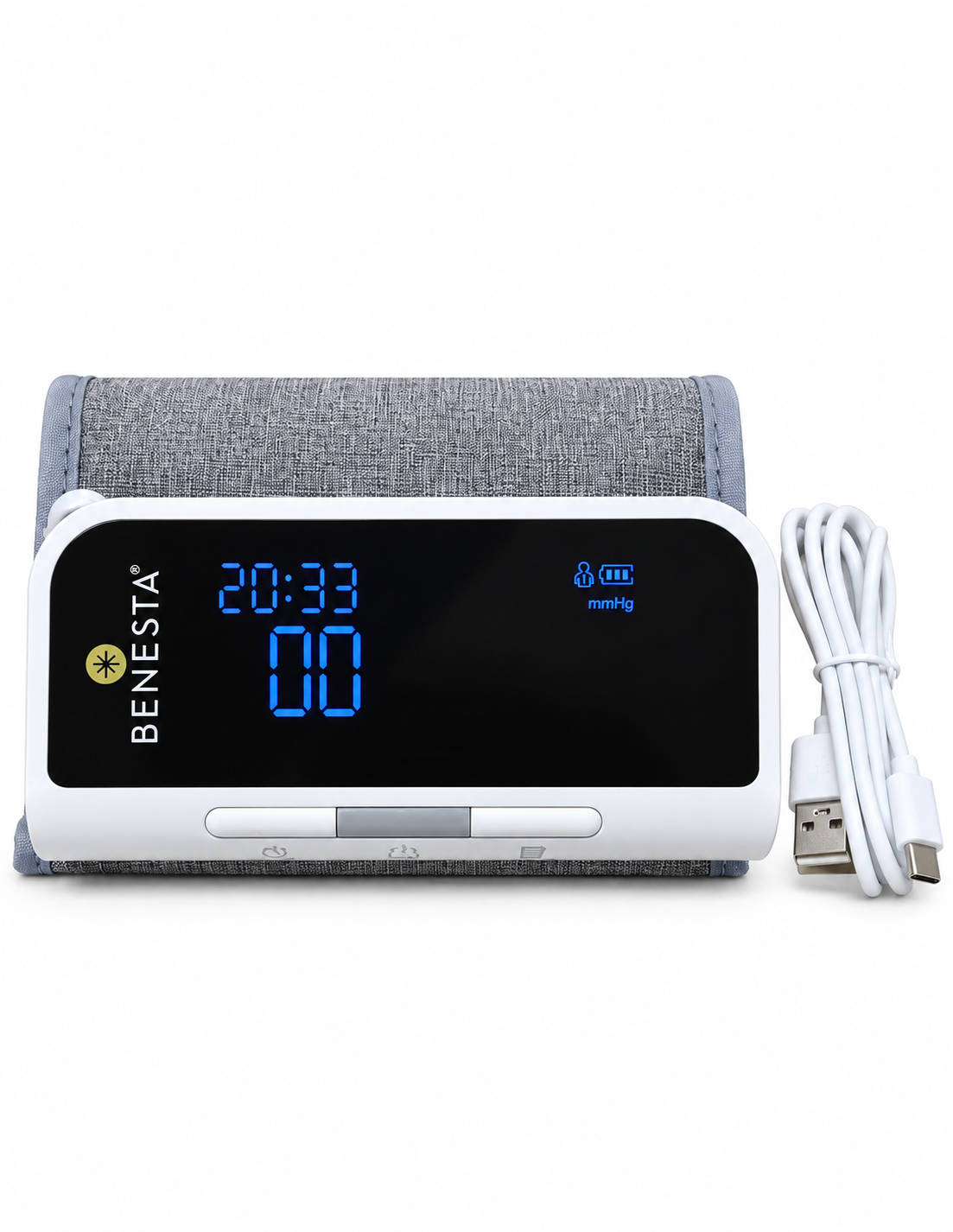 BAUMANÓMETRO DIGITAL CON BRAZALETE INTEGRADO DE BRAZO - BENESTA ARM-30T - Imagen 2